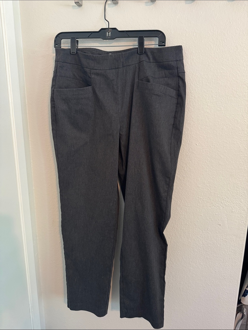 Nanette Lepore Charcoal Straight Leg Pants